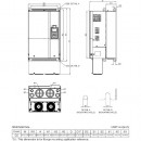 Falownik wektorowy 75kW 3-fazowy 460VAC Delta Electronics VFD750CP43B-21